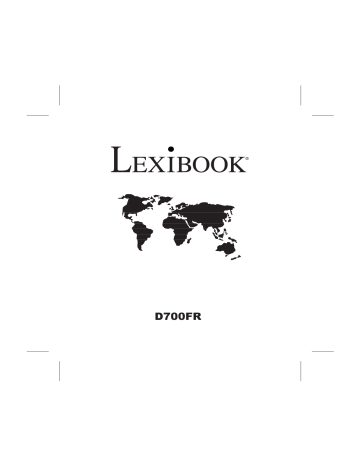Manuel du propriétaire | Lexibook D750FR Manuel utilisateur | Fixfr