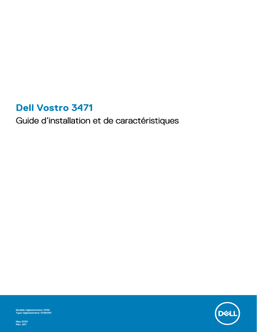 Dell Vostro 3471 desktop Manuel du propriétaire | Fixfr