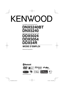 Kenwood DDX 5054 Mode d'emploi