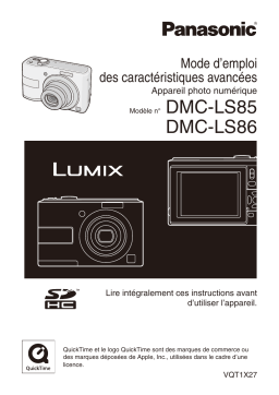 Panasonic DMC LS85 Mode d'emploi