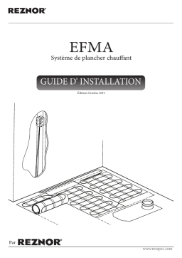 Reznor EFMA Manuel utilisateur