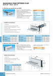 UNELVENT ENTR&Eacute;ES D'AIR Manuel utilisateur