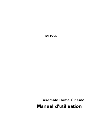 Manuel du propriétaire | Lenco MDV-6 Manuel utilisateur | Fixfr