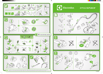 Manuel du propriétaire | Electrolux Ergospace ESCLASSICP Staubsauger Manuel utilisateur | Fixfr