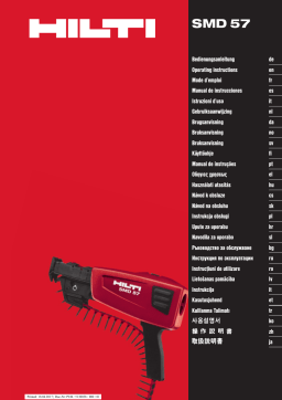 Hilti SMD 57 Manuel utilisateur