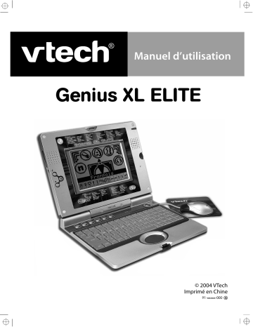 Manuel du propriétaire | VTech GENIUS XL ELITE Manuel utilisateur | Fixfr