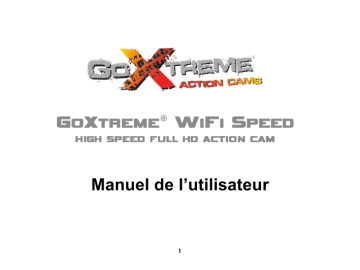 Mode d'emploi | Easypix GoXtreme Wi-Fi Speed Manuel utilisateur | Fixfr