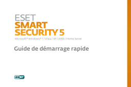 ESET Smart Security 5 Manuel utilisateur