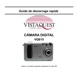 VistaQuest VQ 615 Manuel utilisateur