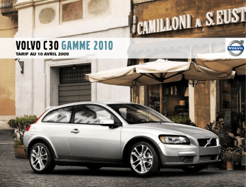 Manuel du propriétaire | Volvo C30 Manuel utilisateur | Fixfr