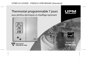 Manuel du propriétaire | UPM HTM611A Manuel utilisateur | Fixfr