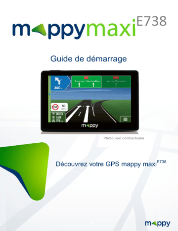 Manuel du propriétaire | MAPPY MAXI E738 EUROPE Manuel utilisateur | Fixfr