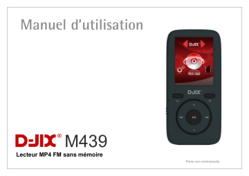 Mode d'emploi | D-JIX M439 Manuel utilisateur | Fixfr