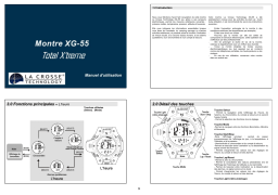 La Crosse Technology WTXG55 Manuel utilisateur