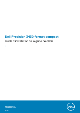 Dell Precision 3430 Small Form Factor workstation Guide de démarrage rapide