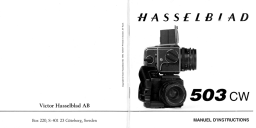 Hasselblad 503 CW Manuel utilisateur