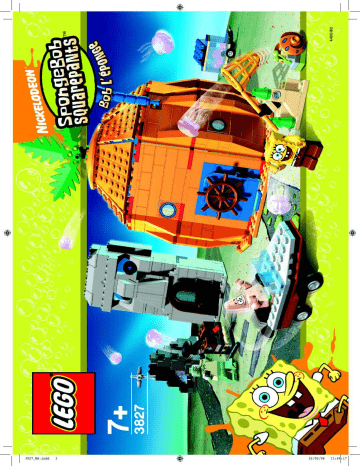 Guide d'installation | Lego 3827 Adventures in Bikini Bottom Manuel utilisateur | Fixfr