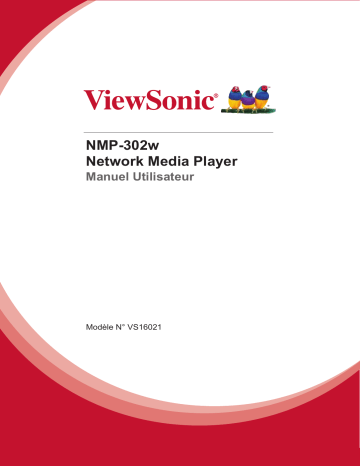 ViewSonic NMP-302w DIGITAL SIGNAGE Mode d'emploi | Fixfr