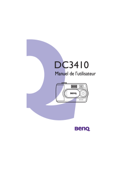 Benq Série DC DC 3410 Manuel utilisateur