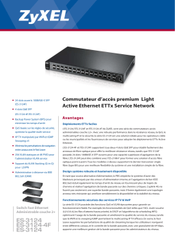 ZyXEL ES-3124 Manuel utilisateur