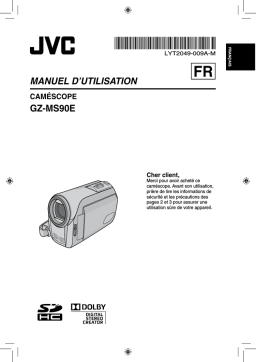 JVC GZ MS90E Manuel utilisateur