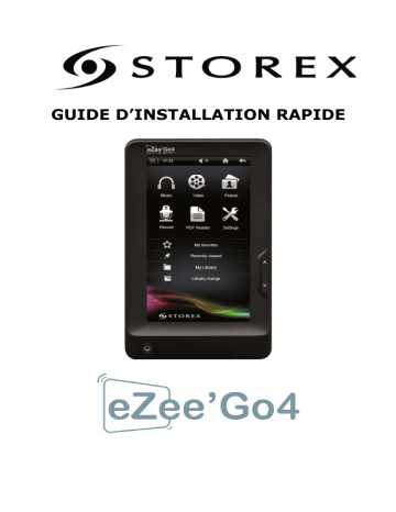 Mode d'emploi | Storex eZee'Go 4 Manuel utilisateur | Fixfr