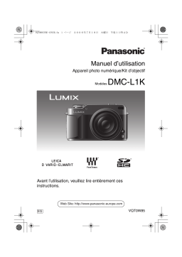 Panasonic DMC L1K Mode d'emploi