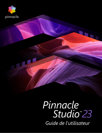 Manuel du propriétaire | Pinnacle Studio 23 Plus Manuel utilisateur | Fixfr
