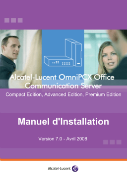 Alcatel-Lucent OmniPCX Office Manuel utilisateur