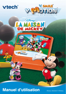 VTech JEU V.MOTION MAISON DE MICKEY Manuel utilisateur