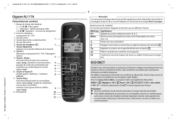 Gigaset AL117A Manuel utilisateur