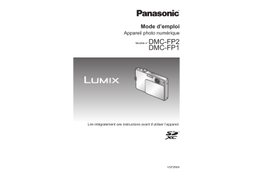 DMC FP1 | Panasonic DMC FP2 Mode d'emploi | Fixfr