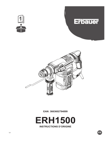 Erbauer ERH1500 Manuel utilisateur | Fixfr