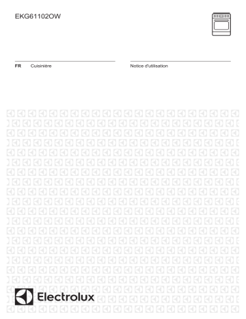 Electrolux EKG61102OW Manuel utilisateur | Fixfr