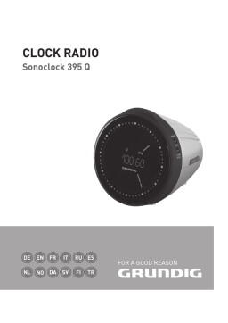 Grundig SONOCLOCK 395 Manuel utilisateur