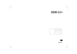 Sangean DDR-31plus DAB Manuel utilisateur