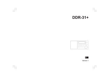 Manuel du propriétaire | Sangean DDR-31plus DAB Manuel utilisateur | Fixfr