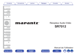 Marantz SR7012 Manuel utilisateur