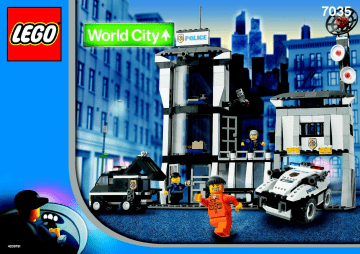 Guide d'installation | Lego 7035 Police HQ Manuel utilisateur | Fixfr