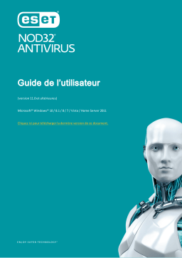 ESET NOD32 Antivirus 11 Manuel utilisateur