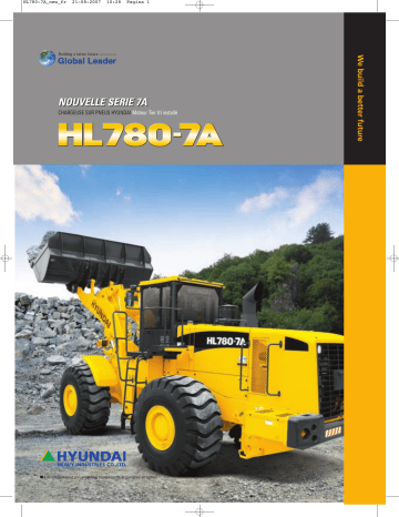 Manuel du propriétaire | Hyundai HL780-7A Manuel utilisateur | Fixfr