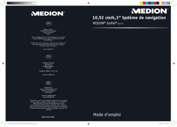 Medion GoPal E4x70 Mode d'emploi | Fixfr