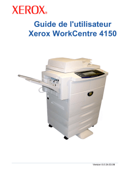 Xerox WORKCENTRE 4150 Manuel utilisateur