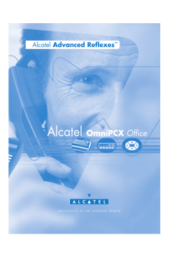 Alcatel-Lucent Advanced Reflexes Manuel utilisateur