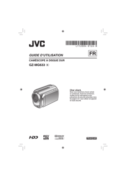 JVC GZ MG633, MG633E Manuel utilisateur