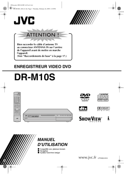 JVC DR-M10SEF Manuel utilisateur