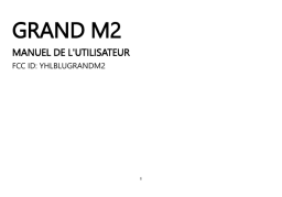 Blu Grand M2 2018 Manuel du propriétaire