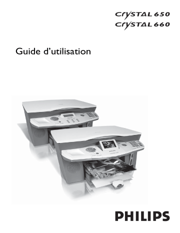 Manuel du propriétaire | Sagem PHILIPS CRYSTAL 660 Manuel utilisateur | Fixfr