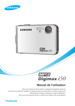 Samsung DIGIMAX I50 Manuel utilisateur