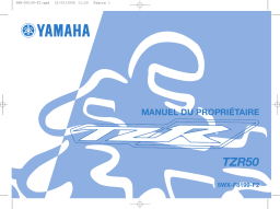 Yamaha TZR50-2007 Manuel utilisateur